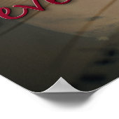 Tanzlehrer verpassen nie einen Beat Poster (Ecke)