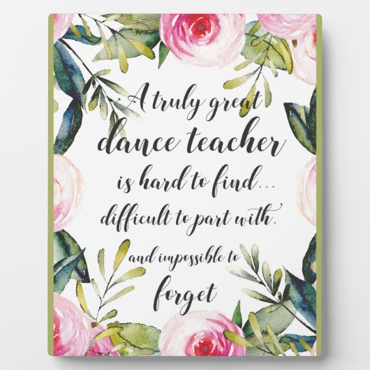 Tanzlehrer Vielen Dank für Ihre Wünsche nach Tanzl Fotoplatte (Vorderseite)