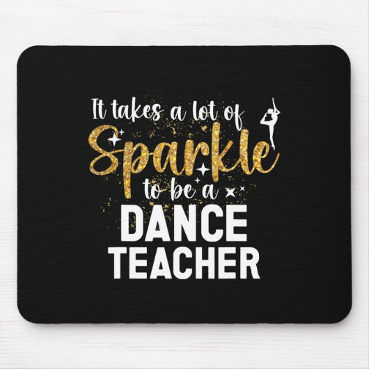 Tanzlehrer werden Tanzlehrer Tanzlehrer Mousepad (Vorne)