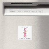 Tanzlehrermagnet mit knallenden Ballettschuhen Magnet (In Situ (Geschirrspüler))