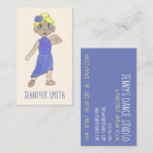 Tanzlehrerschulstudio Lyrical Visitenkarte (Vorne/Hinten)