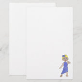 Tanzlehrerstudio Lyrical Modern Dance Erwägung Briefpapier (Vorne/Hinten)