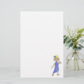 Tanzlehrerstudio Lyrical Modern Dance Erwägung Briefpapier (Stehend Vorderseite)