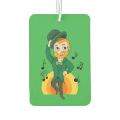 Tanzlekobobobaun, St. Patrick's Day Cartoon Autolufterfrischer (Rückseite)
