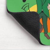 Tanzlekobobobaun, St. Patrick's Day Cartoon Mousepad (Ecke)