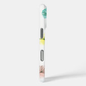 Tanzleuchter | Wasserfarbenes Muster Case-Mate iPhone Hülle (Rückseite / Rechts)