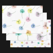 Tanzleuchter | Wasserfarbenes Muster Geschenkpapier Set