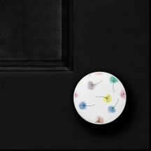 Tanzleuchter | Wasserfarbenes Muster