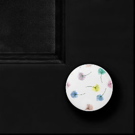 Tanzleuchter | Wasserfarbenes Muster Keramikknauf