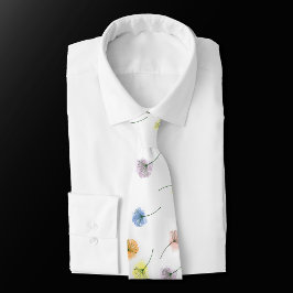 Tanzleuchter | Wasserfarbenes Muster Krawatte