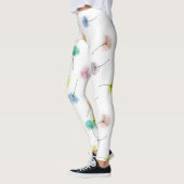 Tanzleuchter | Wasserfarbenes Muster Leggings (Links)