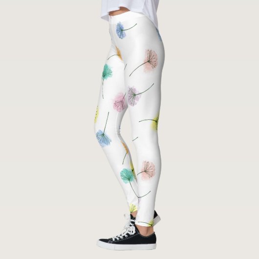 Tanzleuchter | Wasserfarbenes Muster Leggings (Links)
