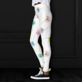 Tanzleuchter | Wasserfarbenes Muster Leggings