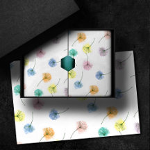 Tanzleuchter | Wasserfarbenes Muster