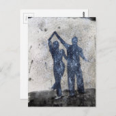 Tanzliebhaber Postkarte (Vorne/Hinten)