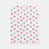 Tanzmädchen Fleecedecke (Vorderseite)