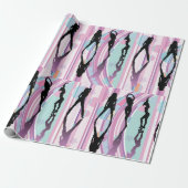 Tanzmädchen Geschenkpapier (Ungerollt)