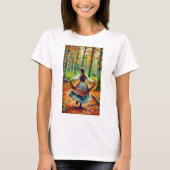 Tanzmädchen im Wald T-Shirt (Vorderseite)