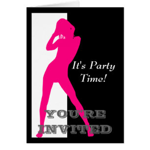 Tanzmädchen in Schwarzweiß