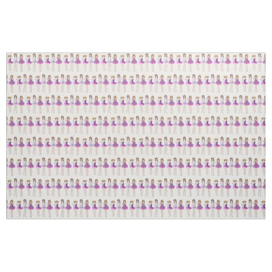 Tanzmädchen Stoff (Yard (91,4 cm))