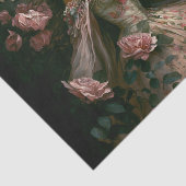 Tanzmäden im Gartengeflecht Seidenpapier (Ausschnitt)