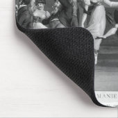 Tanzmanie, 1809 mousepad (Ecke)