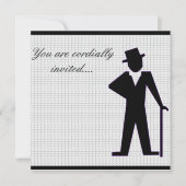 Tanzmann Einladung (Vorderseite)