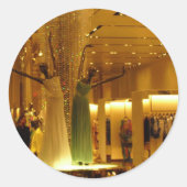 Tanzmannequins Runder Aufkleber (Vorderseite)