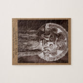 Tanzmaske - Nootka Curtis Puzzle (Horizontal)