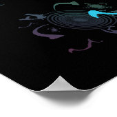 Tanzmeerschildkröten-Plakate Poster (Ecke)