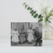 Tanzmeister Postkarte (Stehend Vorderseite)