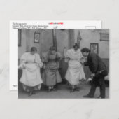 Tanzmeister Postkarte (Vorne/Hinten)