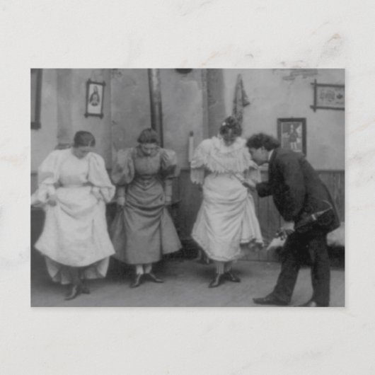 Tanzmeister Postkarte (Vorderseite)