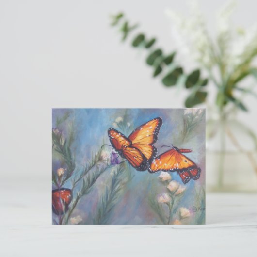 Tanzmonarchie Postkarte (Stehend Vorderseite)