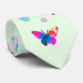 Tanzmusik auf Grün Krawatte (Gerollt)