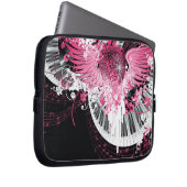 Tanzmusik-Disco-Laptop-Hülsen-schützender Kasten Laptopschutzhülle (Vorne Rechts)