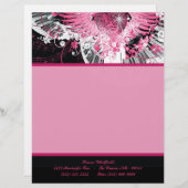 Tanzmusik Disko Ball Piano Parco Tassino Briefbogen (Vorne/Hinten)