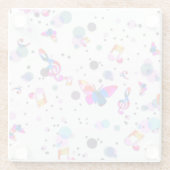 Tanzmusik Glasuntersetzer (Rückseite)