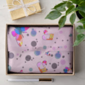 Tanzmusik in Rosa Seidenpapier (Geschenk)