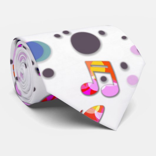 Tanzmusik Krawatte (Gerollt)