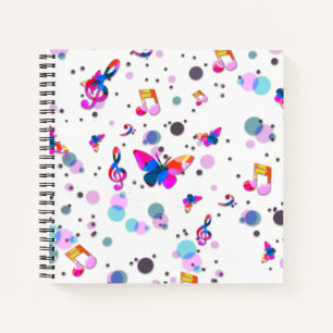 Tanzmusik Notizblock
