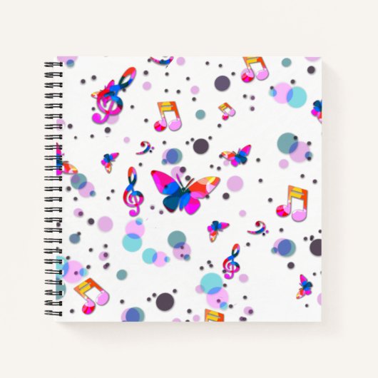 Tanzmusik Notizblock (Vorderseite)
