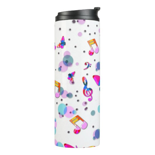 Tanzmusik Thermosbecher (Nach links gedreht)