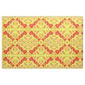 Tanzmuster gelb stoff (Fat Quarter (45,7 x 55,9 cm))