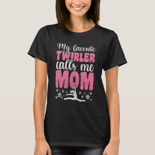 Tanzmutter für Frauen Baton-Twirlerin Tochter Mädc T-Shirt