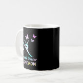 Tanzmutter Lieblingstänzer nennt Mutter lustig Mut Kaffeetasse (Vorderseite Links)