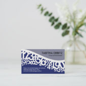 Tanznummern Wave Accounts Visitenkarte (Stehend Vorderseite)