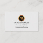 Tanznummern Wave Accounts Visitenkarte (Rückseite)