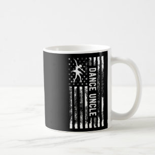 TanzOnkel eines Tänzers Onkel US Flag Tanz Uncl Kaffeetasse
