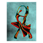 Tanzpaar Fotodruck (Vorne)